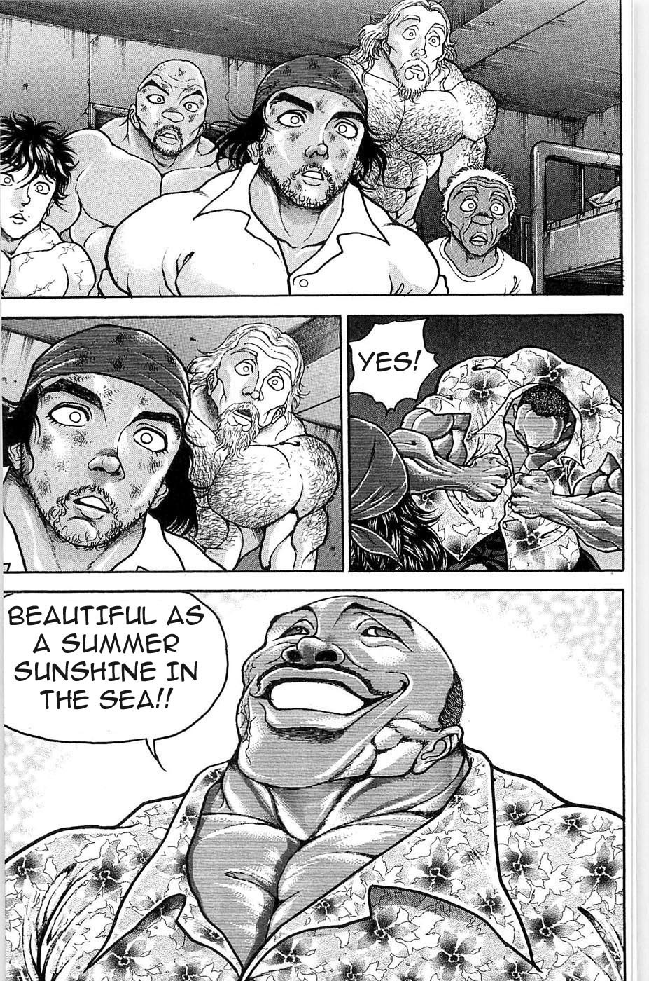 Hanma Baki Chapter 5.37 page 15 - Vol.5 Chapter 37: Similarity and Dissimilarity