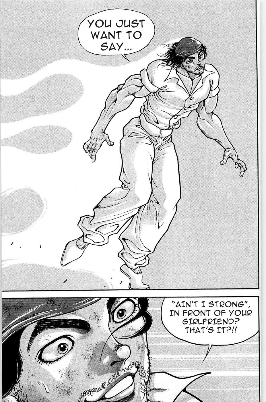 Hanma Baki Chapter 5.37 page 17 - Vol.5 Chapter 37: Similarity and Dissimilarity