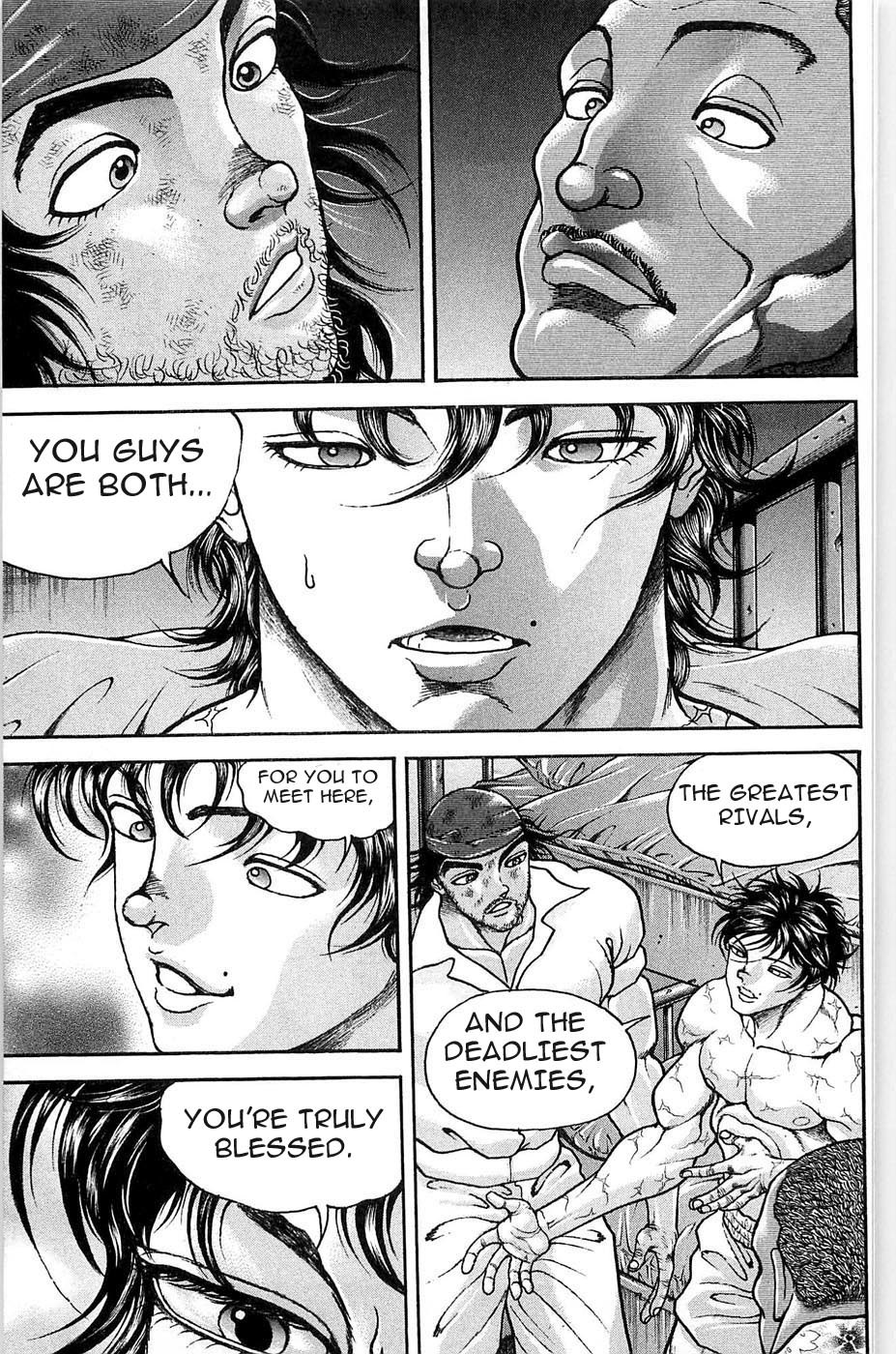 Hanma Baki Chapter 5.37 page 19 - Vol.5 Chapter 37: Similarity and Dissimilarity