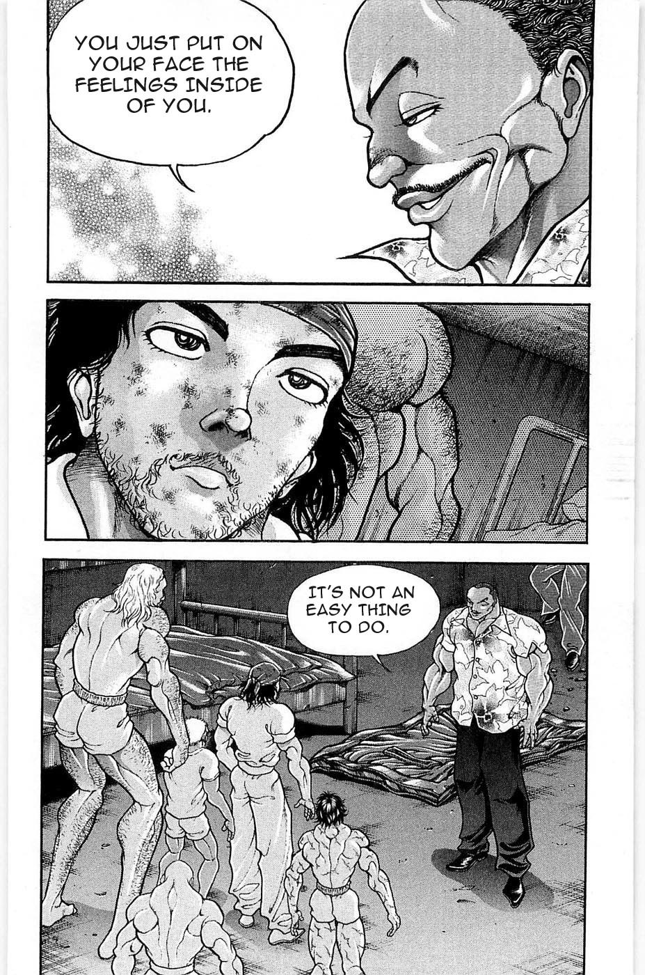 Hanma Baki Chapter 5.37 page 2 - Vol.5 Chapter 37: Similarity and Dissimilarity