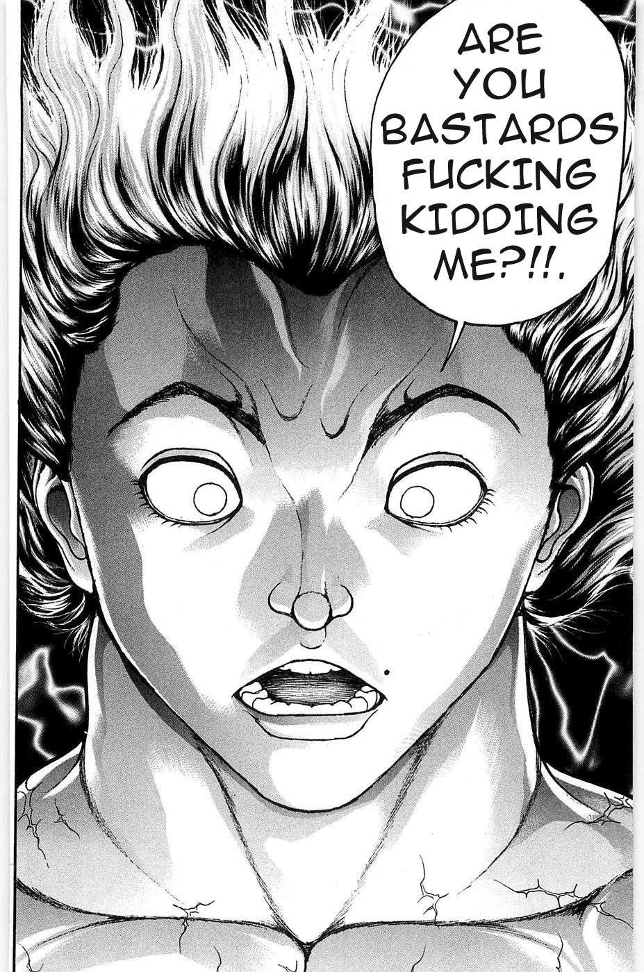 Hanma Baki Chapter 5.37 page 20 - Vol.5 Chapter 37: Similarity and Dissimilarity