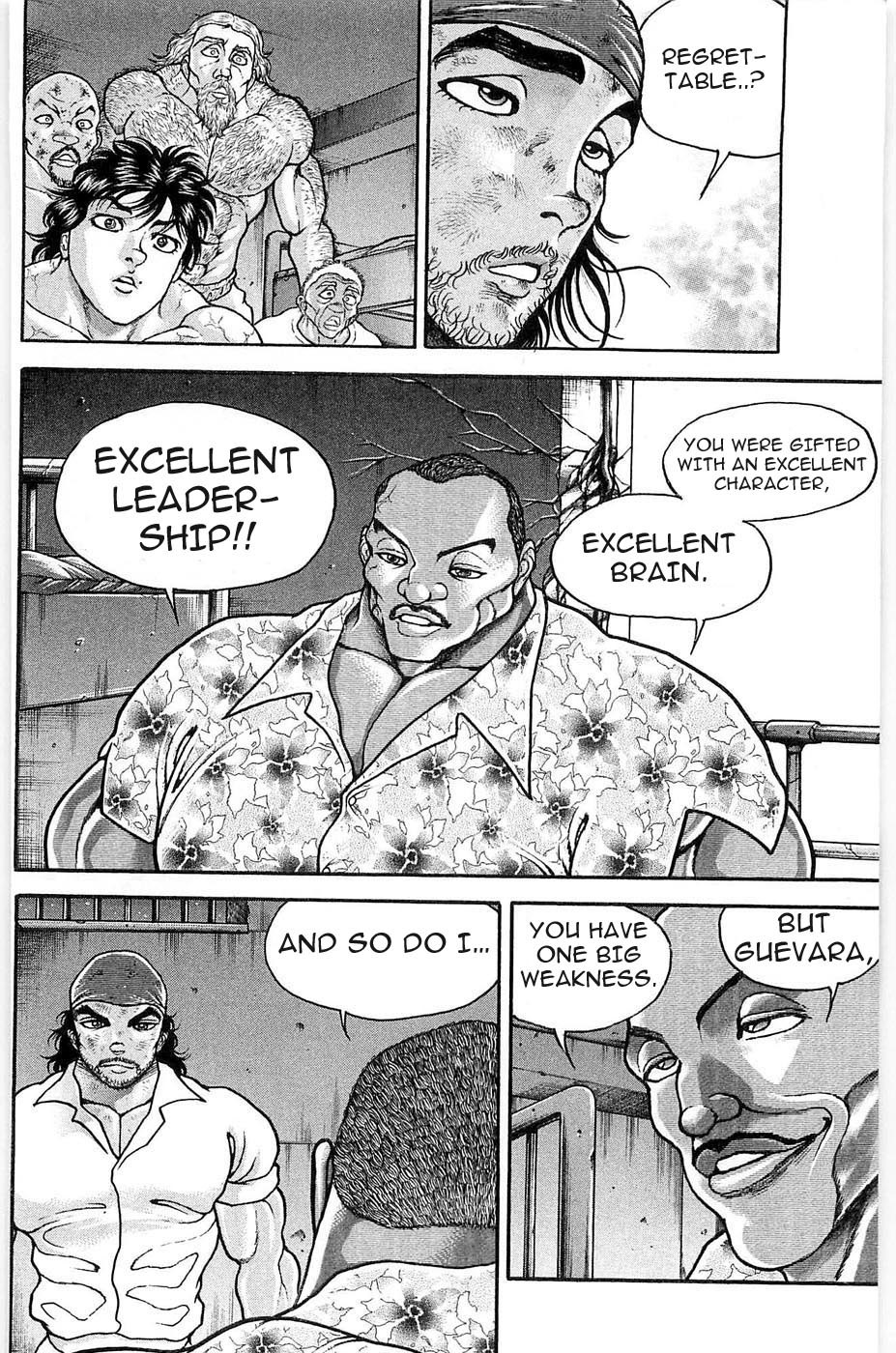 Hanma Baki Chapter 5.37 page 4 - Vol.5 Chapter 37: Similarity and Dissimilarity