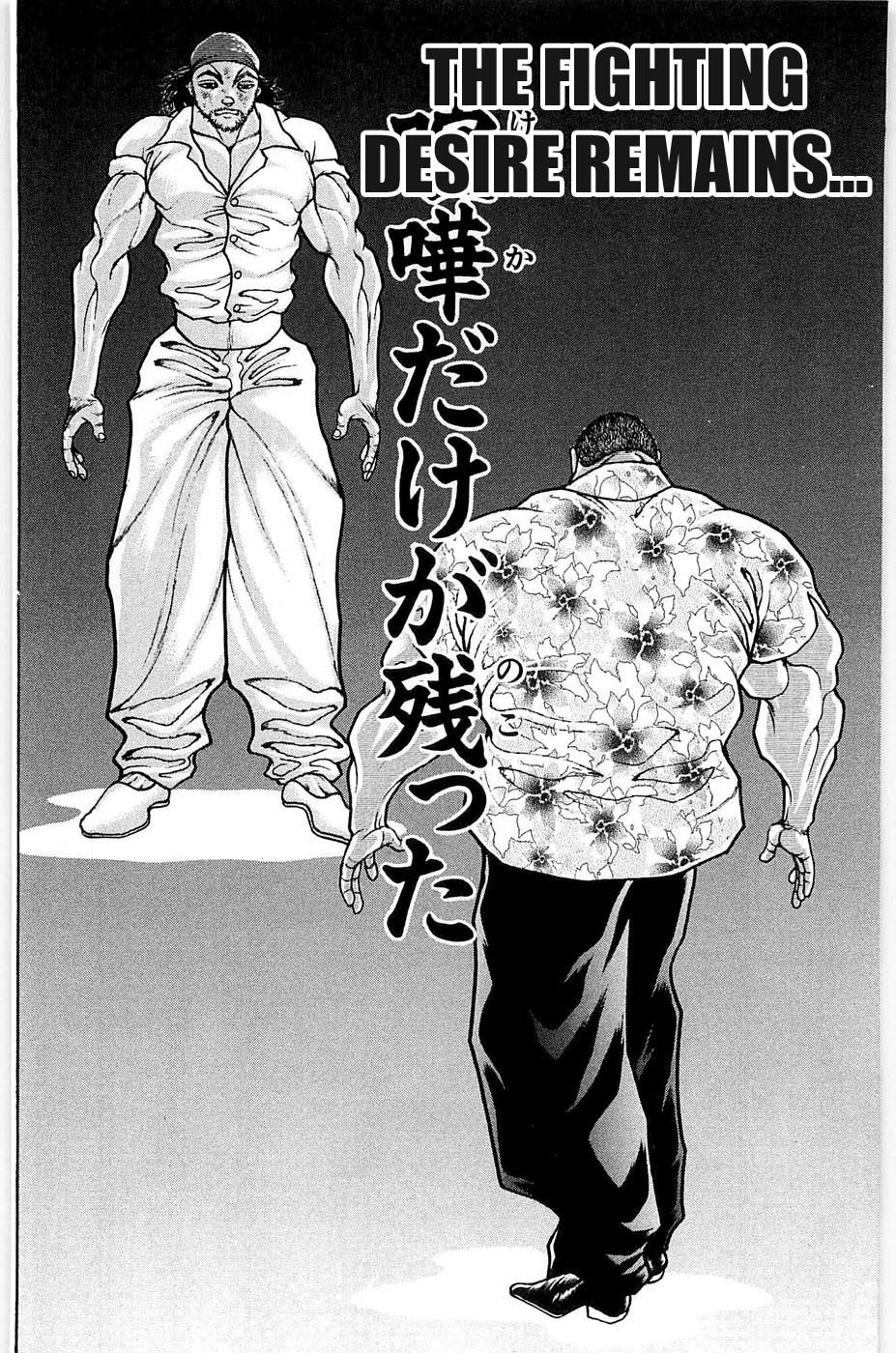 Hanma Baki Chapter 5.37 page 8 - Vol.5 Chapter 37: Similarity and Dissimilarity