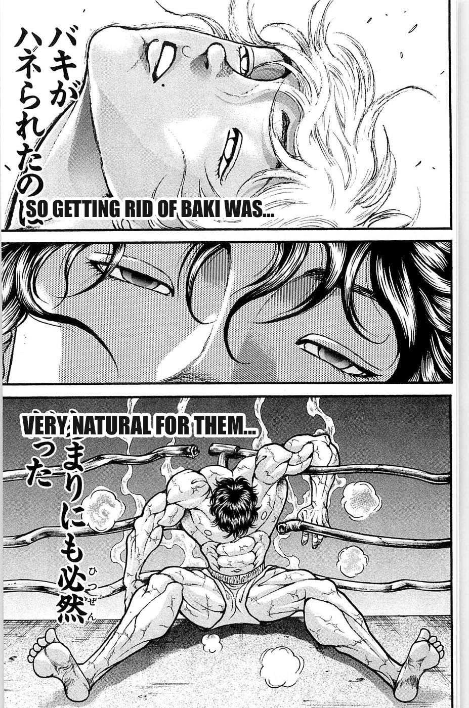 Hanma Baki Chapter 5.38 page 9 - Vol.5 Chapter 38: Out of Scheme