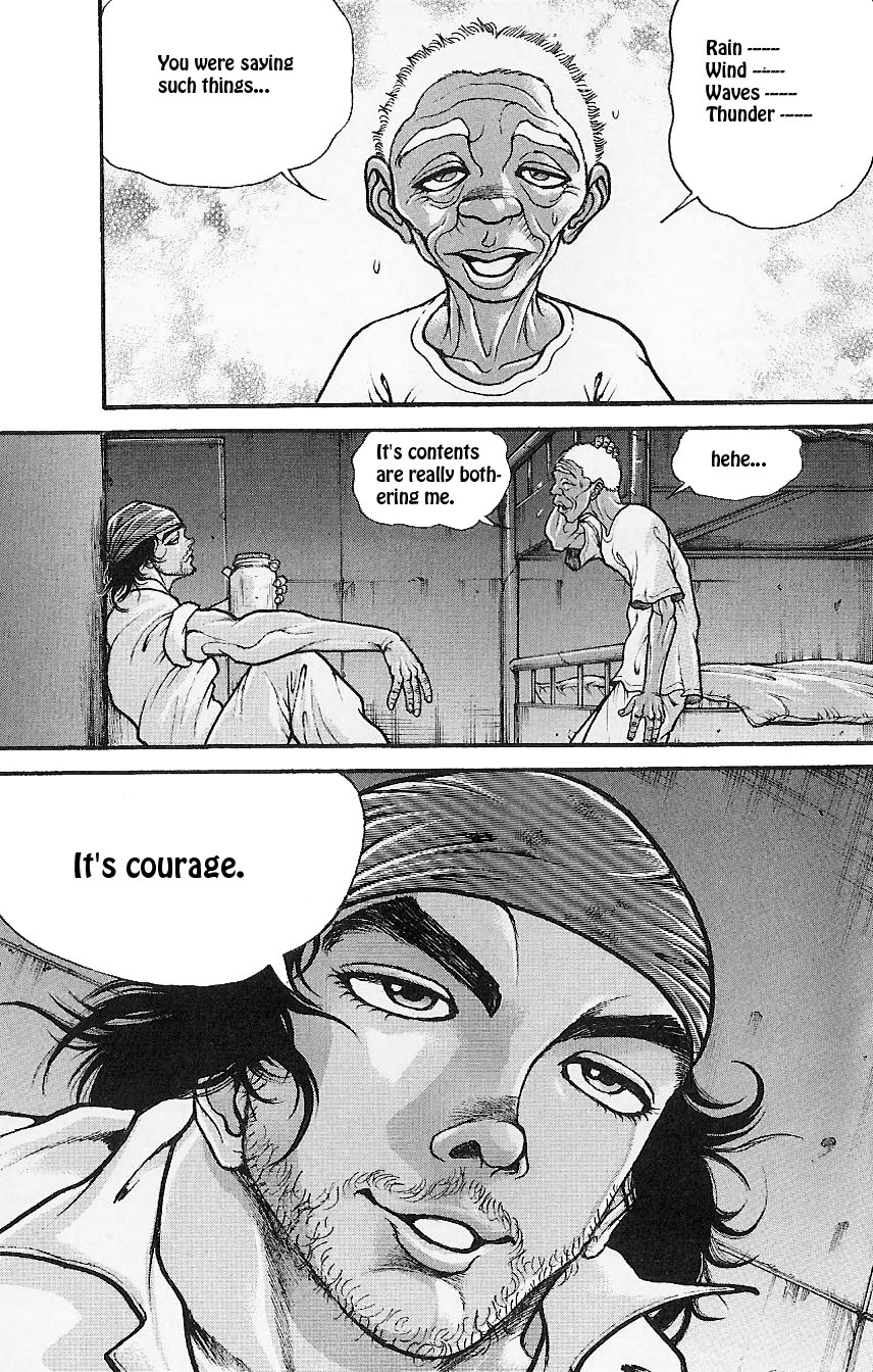 Hanma Baki Chapter 6.40 page 16 - Vol.6 Chapter 40: The Previous Night