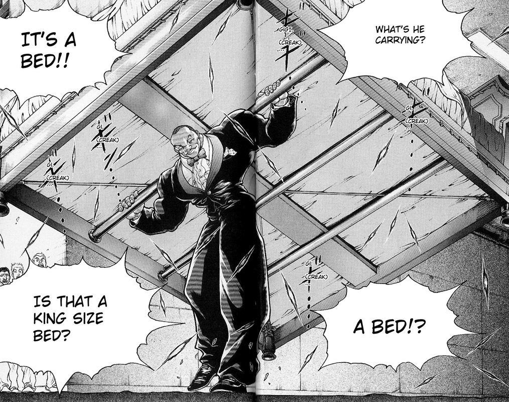 Hanma Baki Chapter 6.41 page 14 - Vol.6 Chapter 41: Love