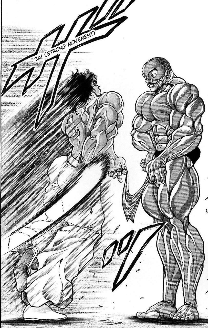 Hanma Baki Chapter 6.43 page 14 - Vol.6 Chapter 43: Small Actions and Great Determination