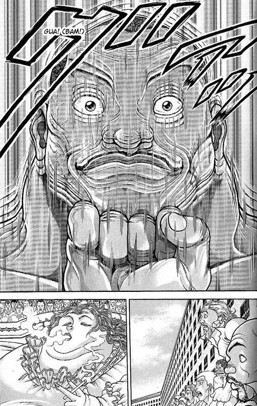 Hanma Baki Chapter 6.43 page 15 - Vol.6 Chapter 43: Small Actions and Great Determination
