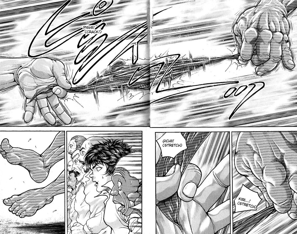 Hanma Baki Chapter 6.43 page 17 - Vol.6 Chapter 43: Small Actions and Great Determination