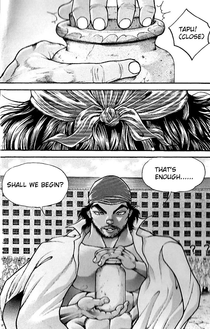 Hanma Baki Chapter 6.43 page 2 - Vol.6 Chapter 43: Small Actions and Great Determination