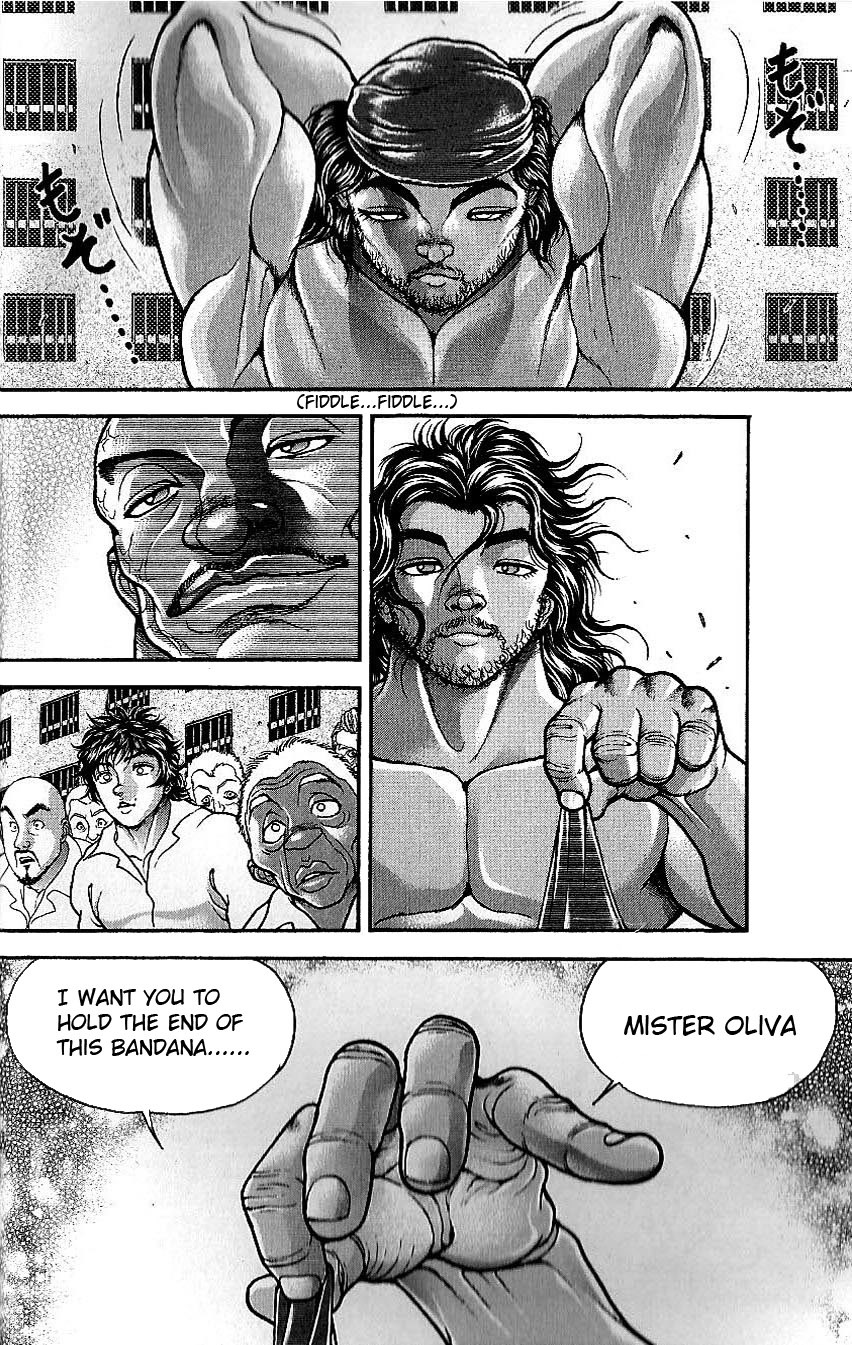 Hanma Baki Chapter 6.43 page 4 - Vol.6 Chapter 43: Small Actions and Great Determination