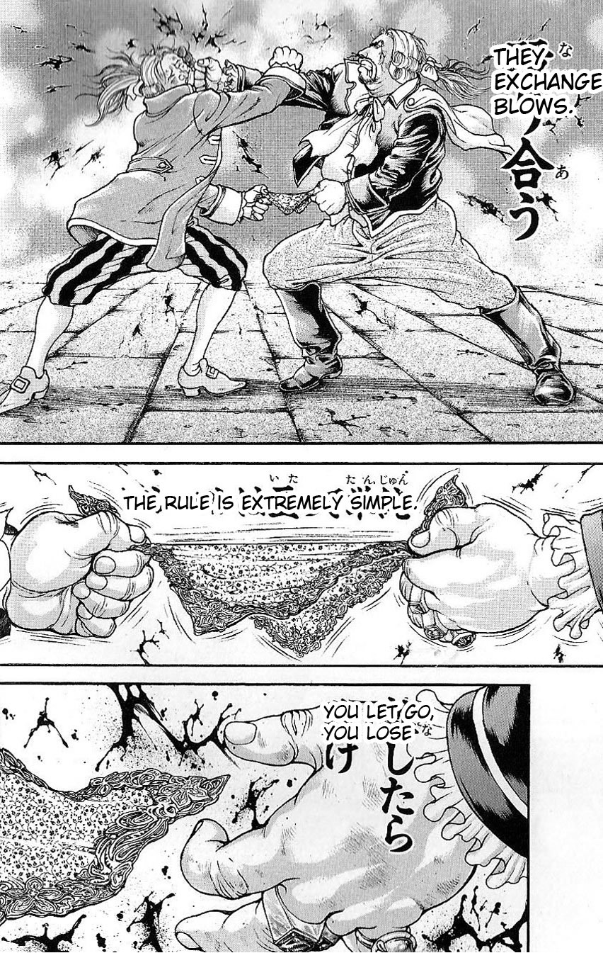 Hanma Baki Chapter 6.43 page 6 - Vol.6 Chapter 43: Small Actions and Great Determination