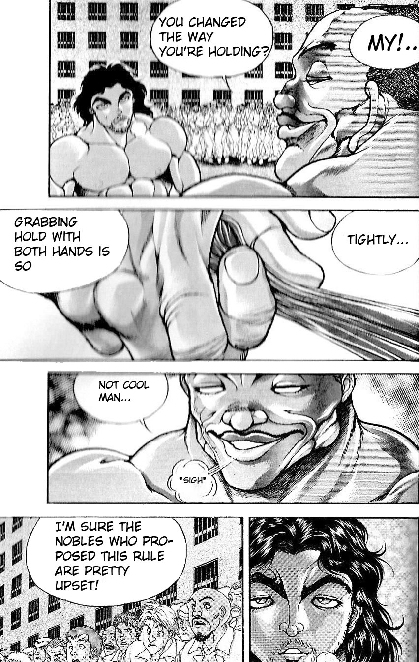 Hanma Baki Chapter 6.44 page 13 - Vol.6 Chapter 44: Superman and Superman