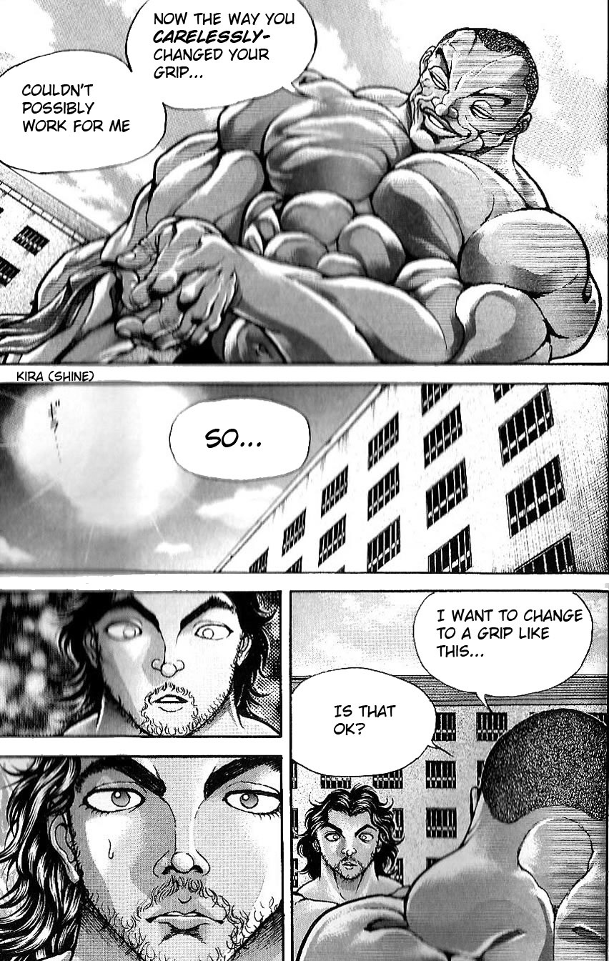 Hanma Baki Chapter 6.44 page 15 - Vol.6 Chapter 44: Superman and Superman
