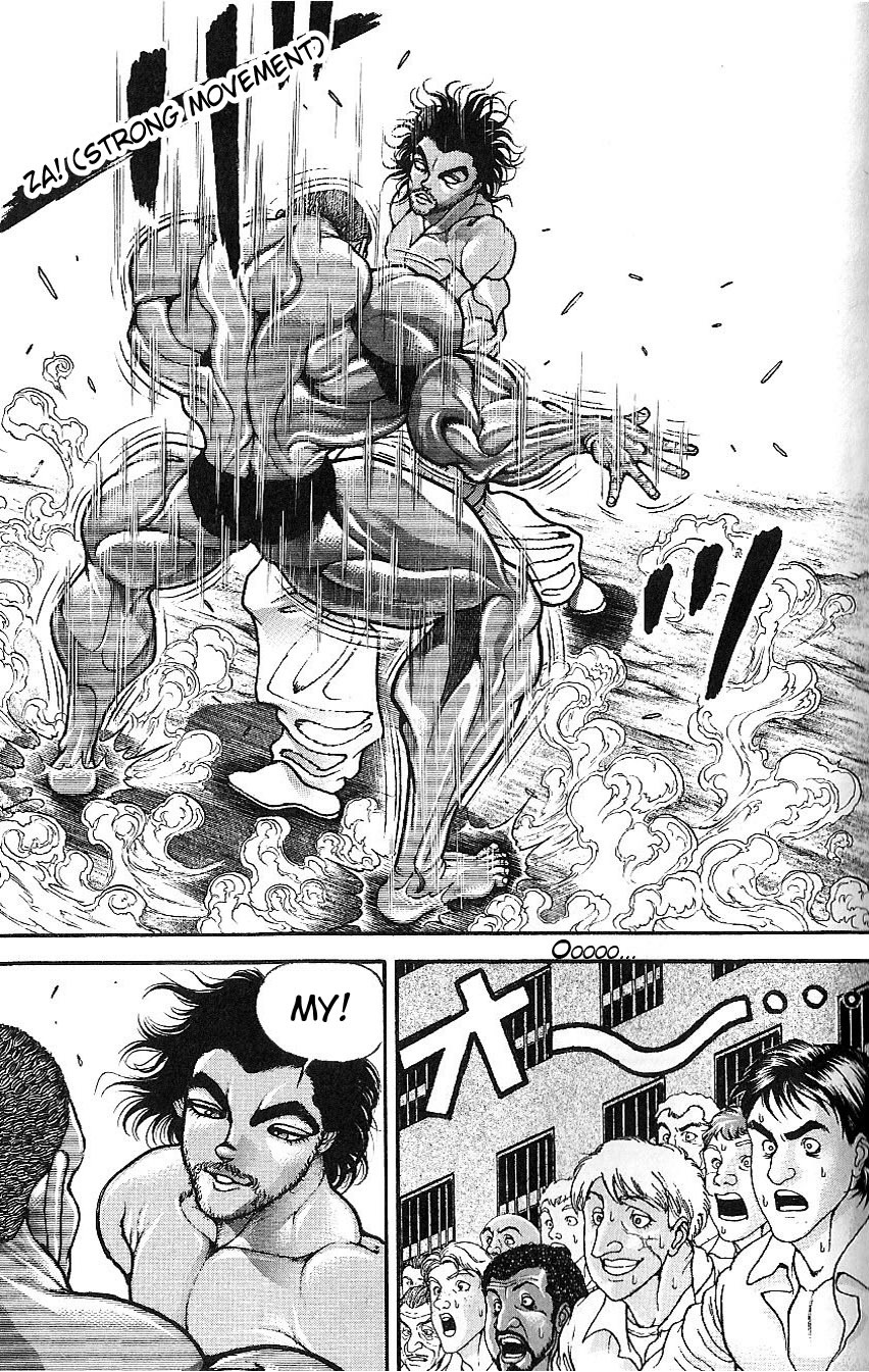 Hanma Baki Chapter 6.45 page 11 - Vol.6 Chapter 45: Smoldering