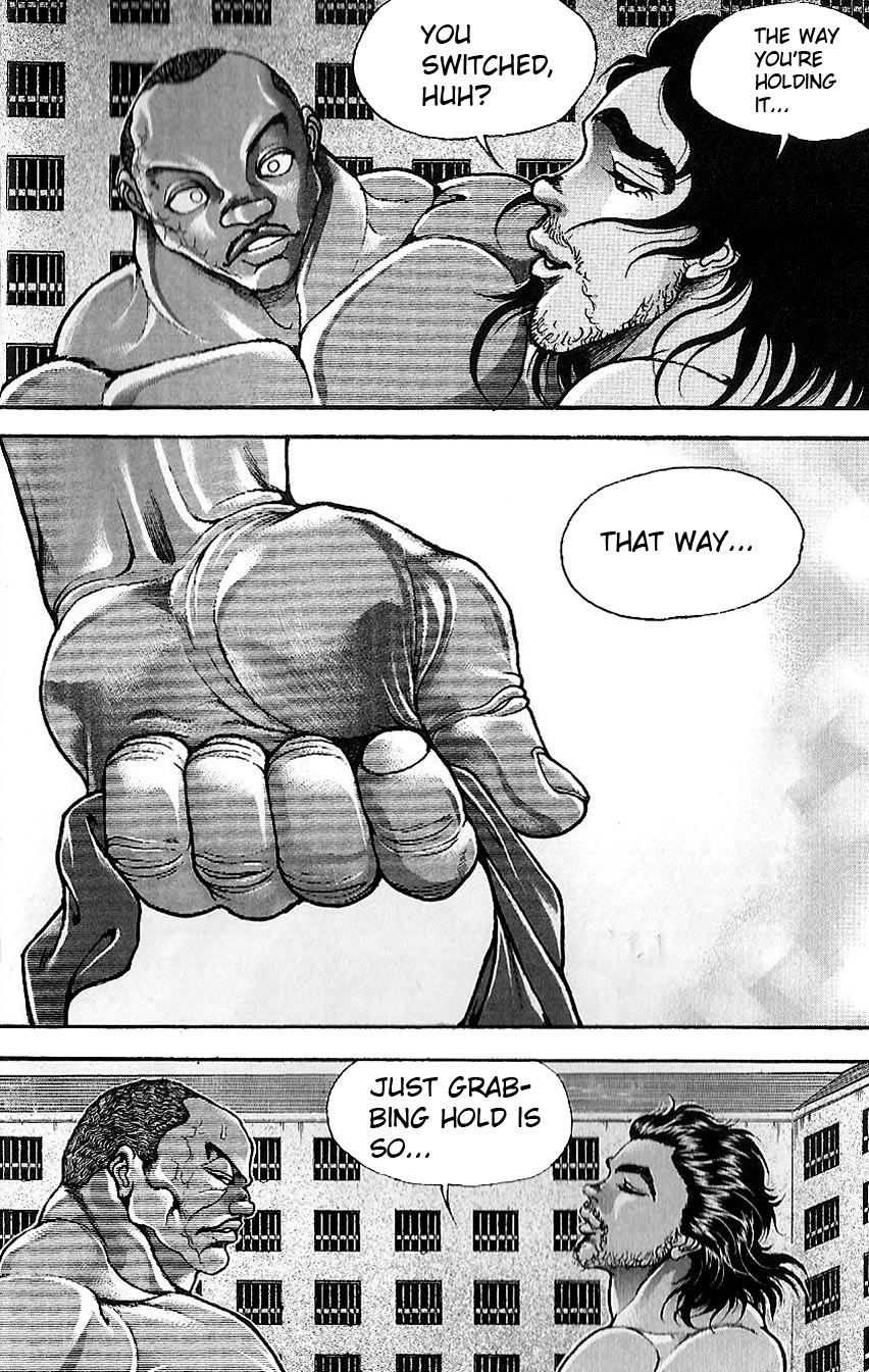 Hanma Baki Chapter 6.45 page 12 - Vol.6 Chapter 45: Smoldering