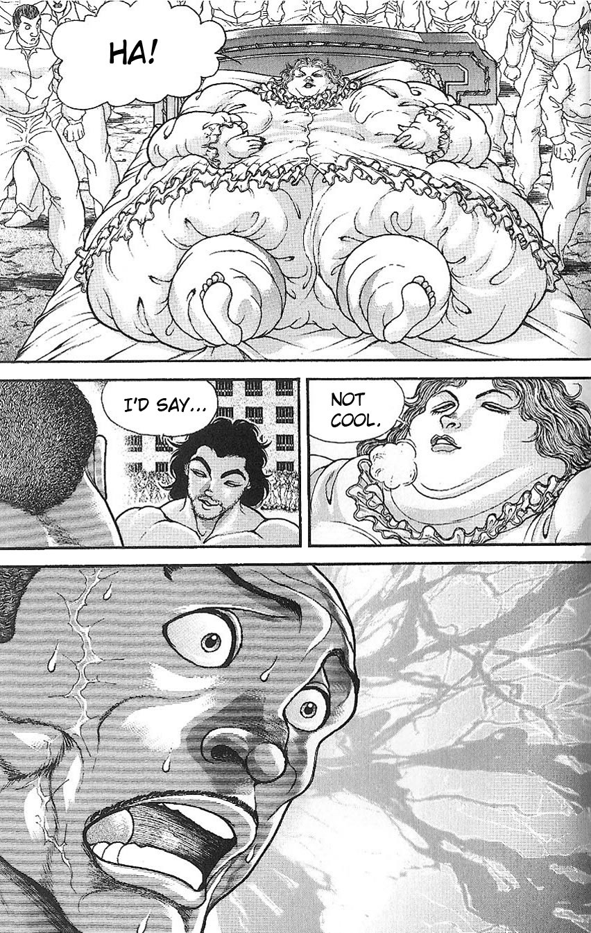 Hanma Baki Chapter 6.45 page 13 - Vol.6 Chapter 45: Smoldering