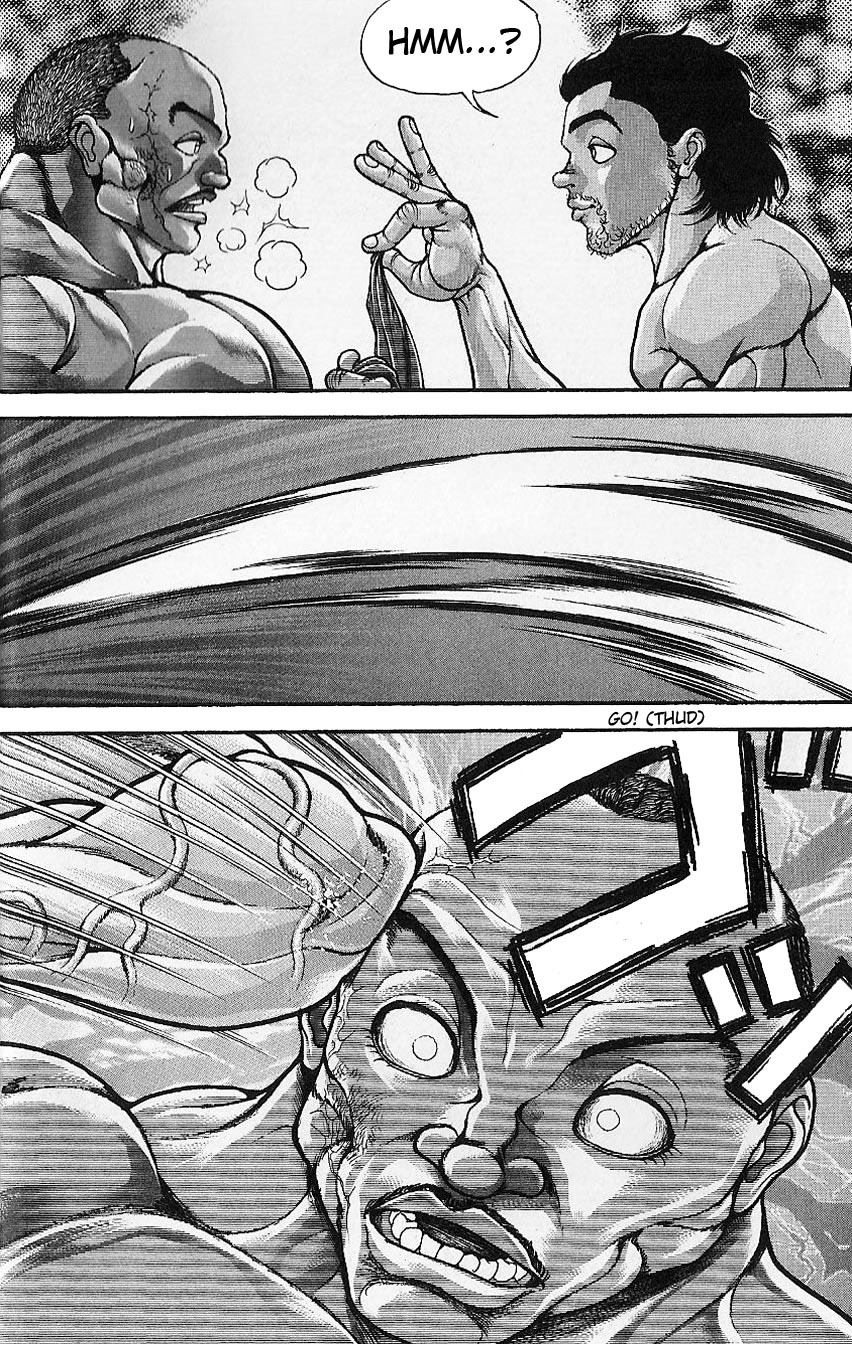 Hanma Baki Chapter 6.45 page 16 - Vol.6 Chapter 45: Smoldering