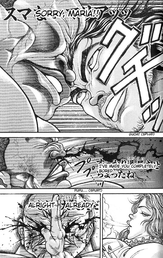 Hanma Baki Chapter 6.45 page 19 - Vol.6 Chapter 45: Smoldering