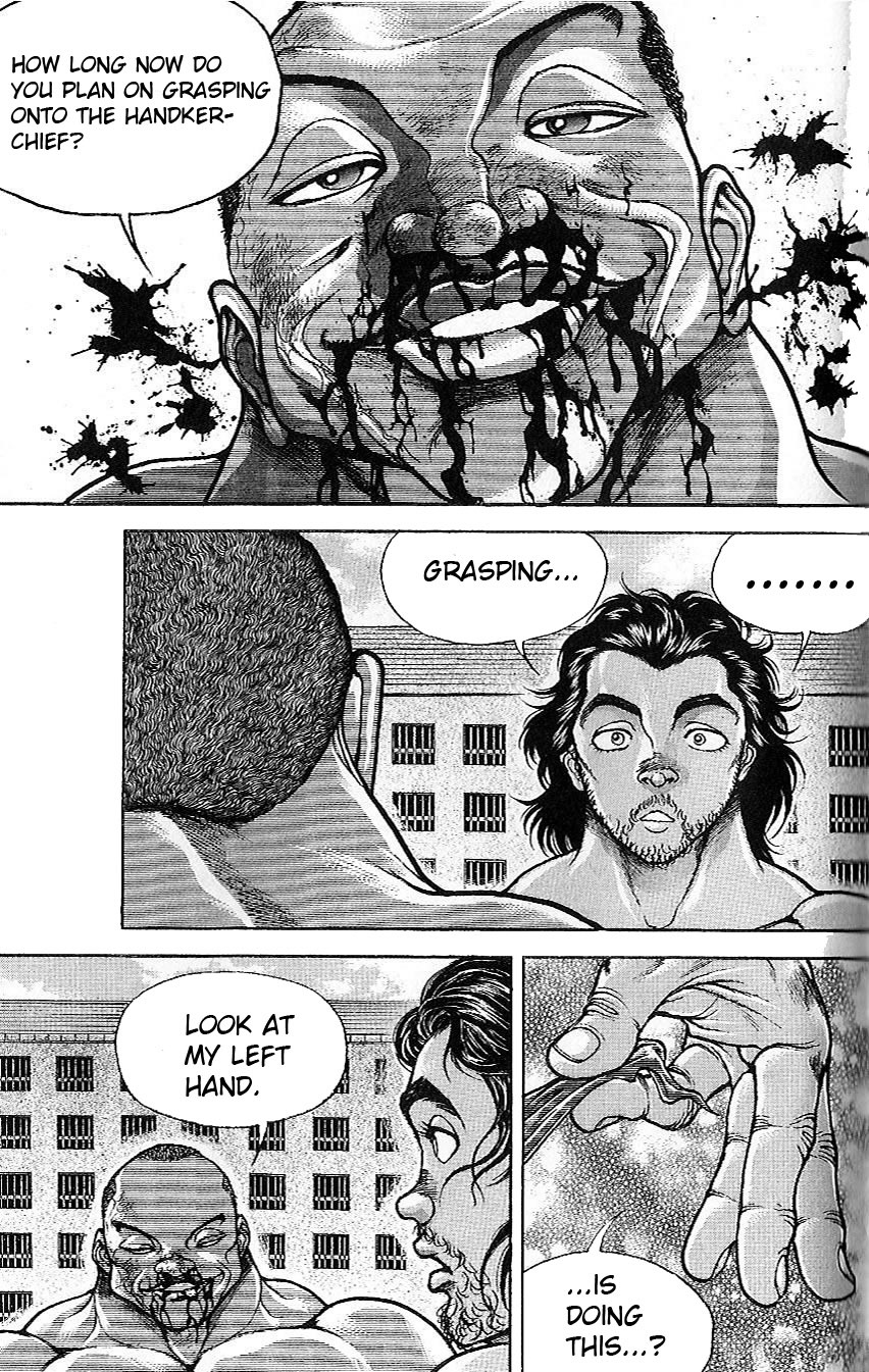 Hanma Baki Chapter 6.45 page 21 - Vol.6 Chapter 45: Smoldering