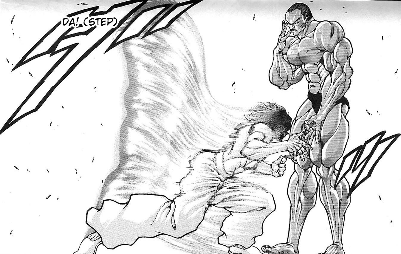 Hanma Baki Chapter 6.45 page 5 - Vol.6 Chapter 45: Smoldering