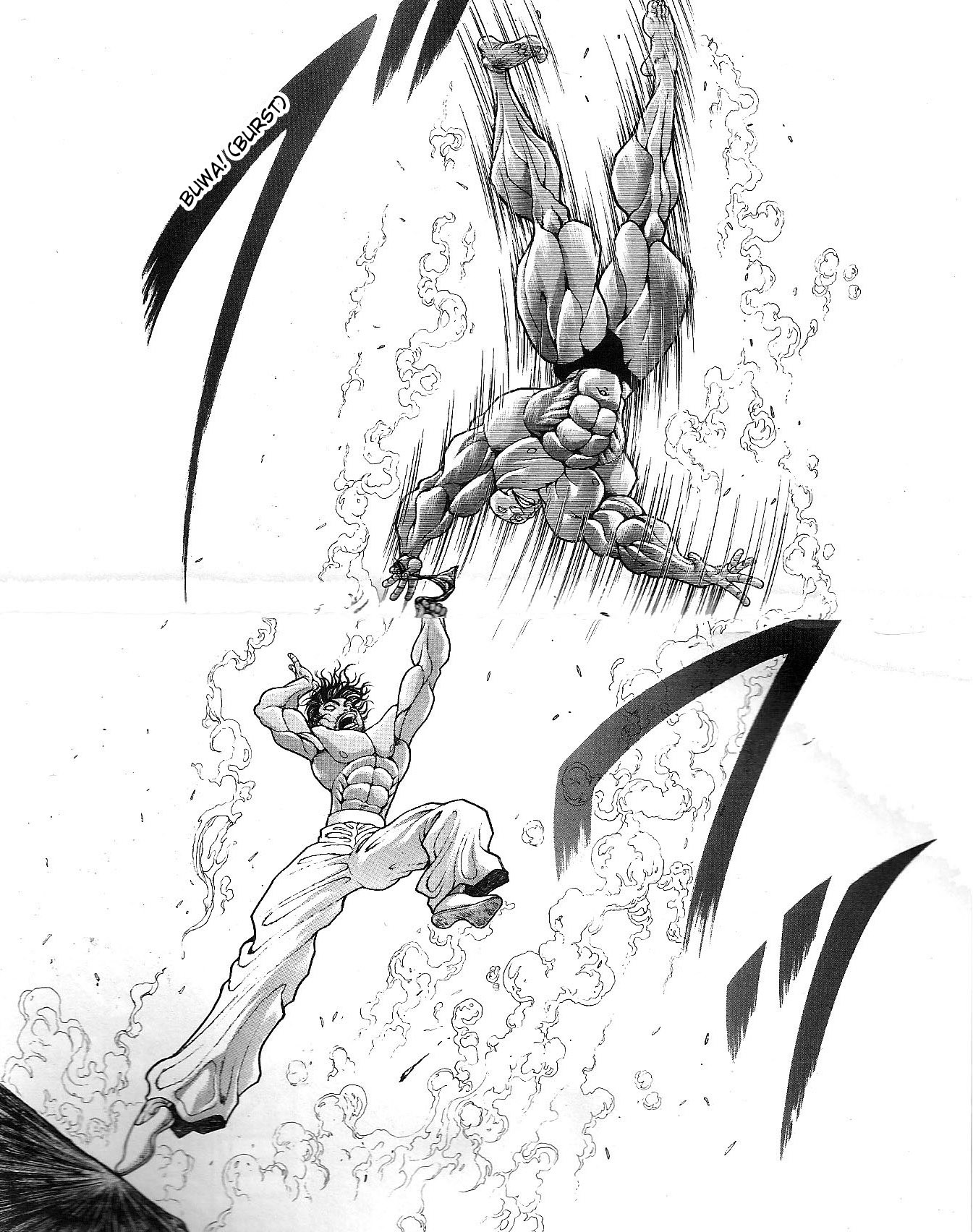 Hanma Baki Chapter 6.45 page 9 - Vol.6 Chapter 45: Smoldering