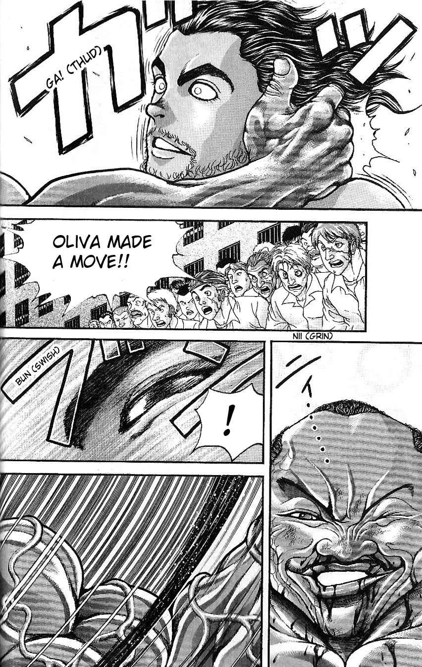 Hanma Baki Chapter 6.46 page 10 - Vol.6 Chapter 46: Gilberto Style