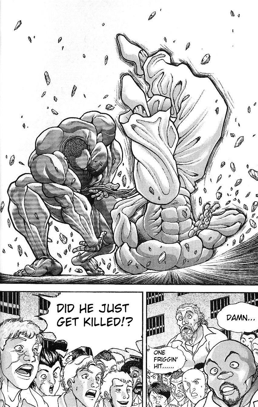Hanma Baki Chapter 6.46 page 12 - Vol.6 Chapter 46: Gilberto Style