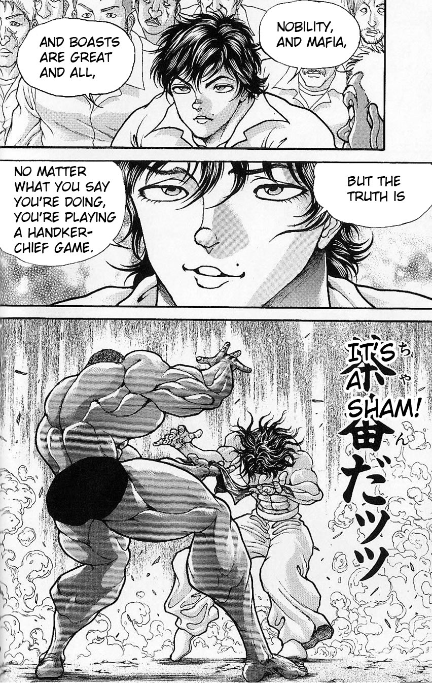 Hanma Baki Chapter 6.46 page 14 - Vol.6 Chapter 46: Gilberto Style