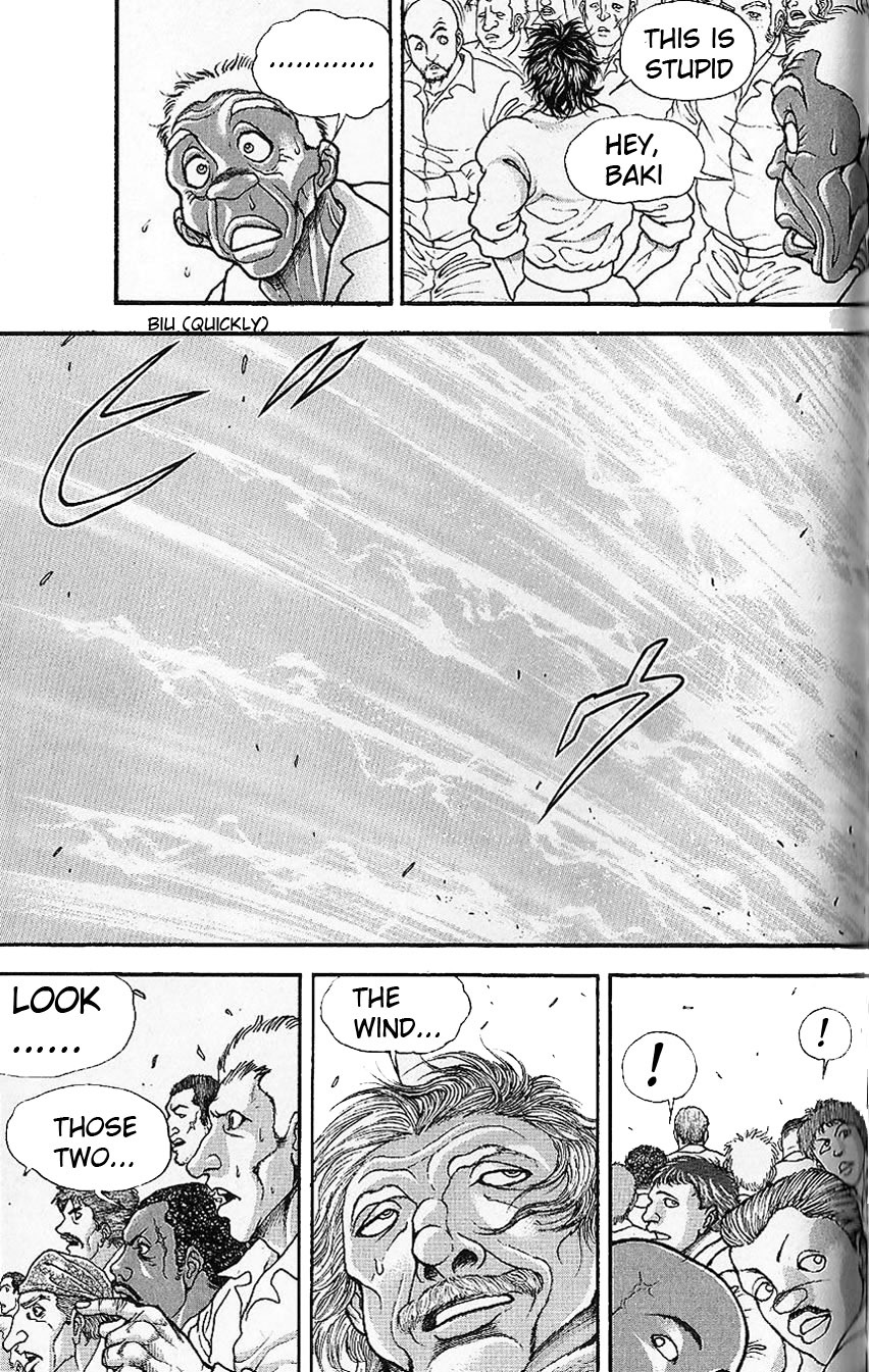 Hanma Baki Chapter 6.46 page 15 - Vol.6 Chapter 46: Gilberto Style
