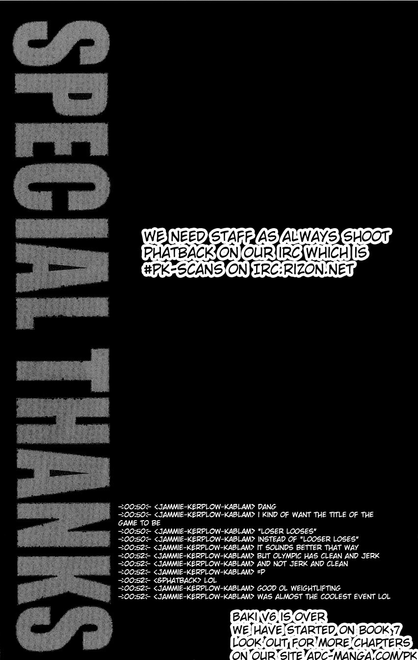 Hanma Baki Chapter 6.46 page 20 - Vol.6 Chapter 46: Gilberto Style