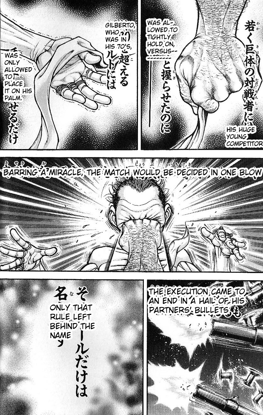 Hanma Baki Chapter 6.46 page 6 - Vol.6 Chapter 46: Gilberto Style