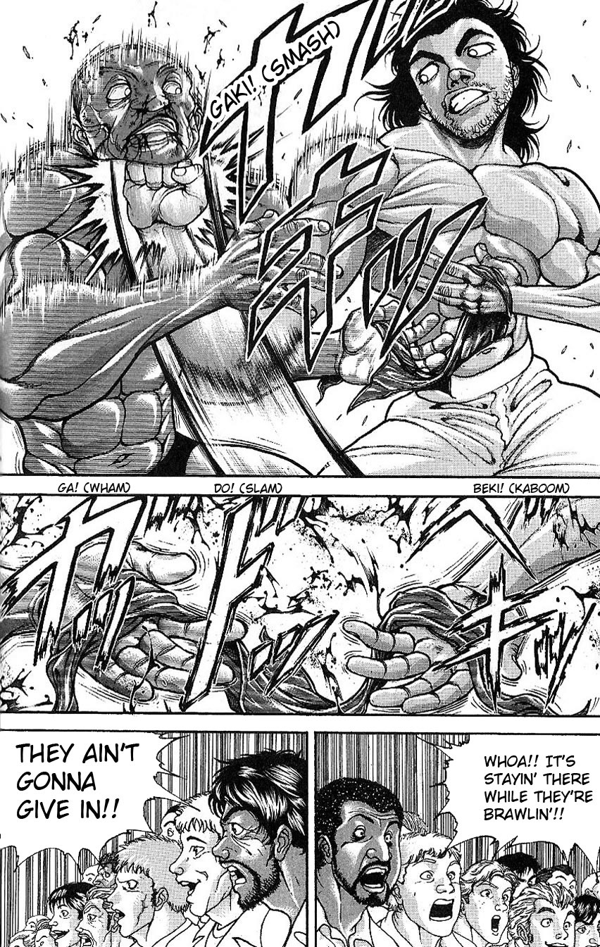 Hanma Baki Chapter 6.46 page 8 - Vol.6 Chapter 46: Gilberto Style