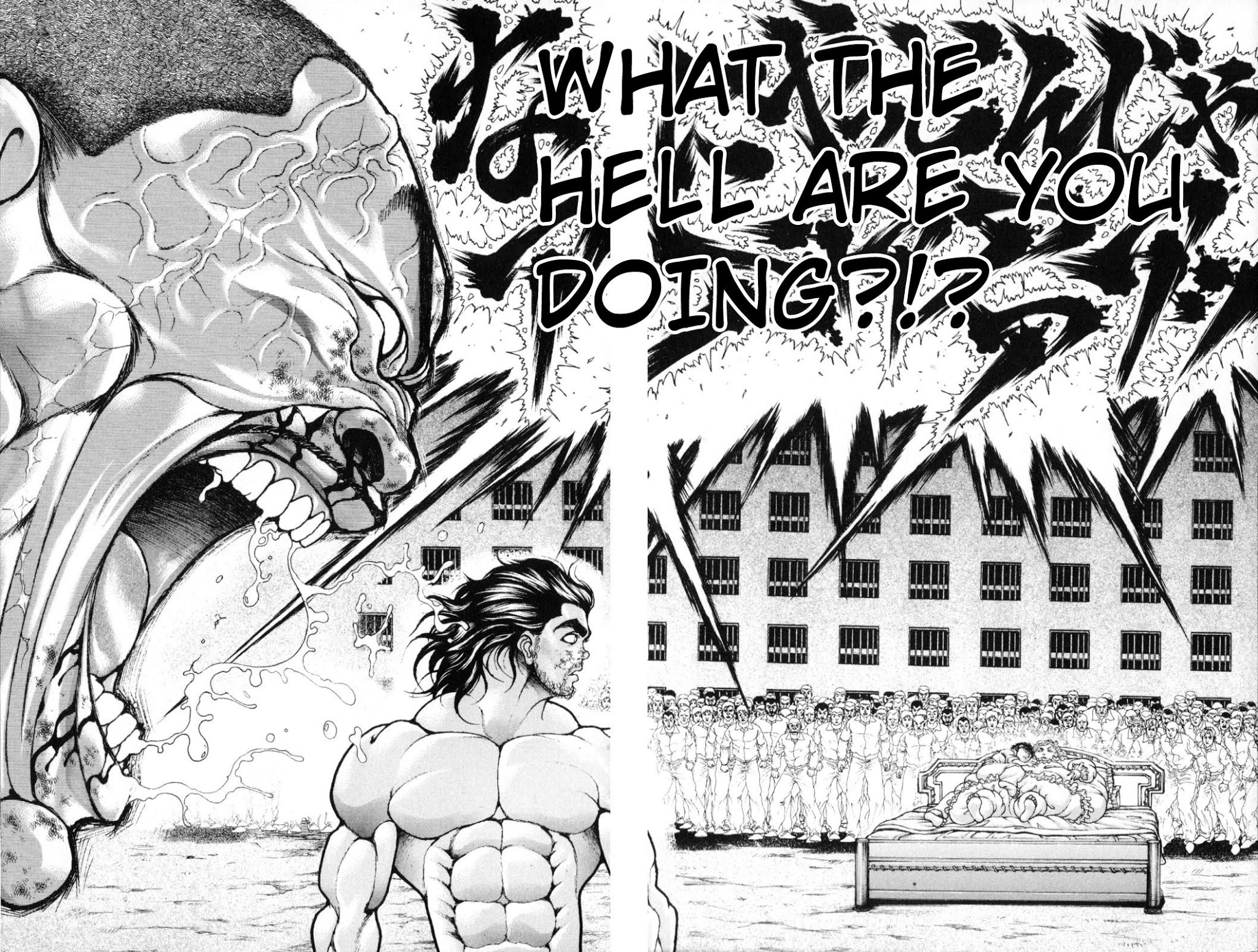 Hanma Baki Chapter 7.47 page 10 - Vol.7 Chapter 47: Destroyed