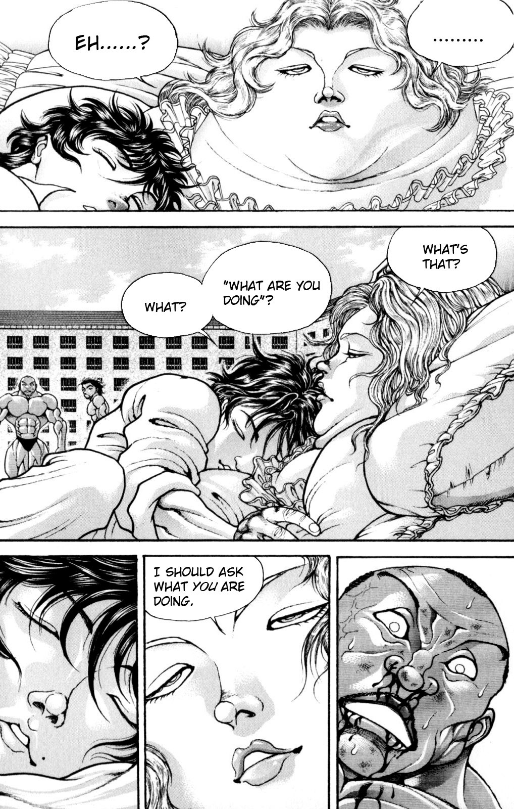 Hanma Baki Chapter 7.47 page 11 - Vol.7 Chapter 47: Destroyed