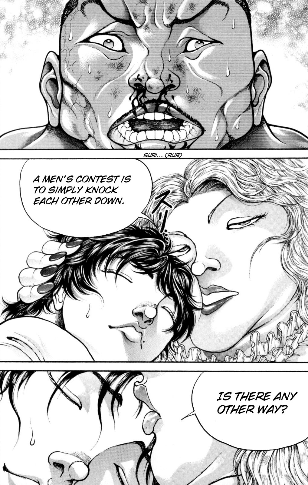 Hanma Baki Chapter 7.47 page 13 - Vol.7 Chapter 47: Destroyed