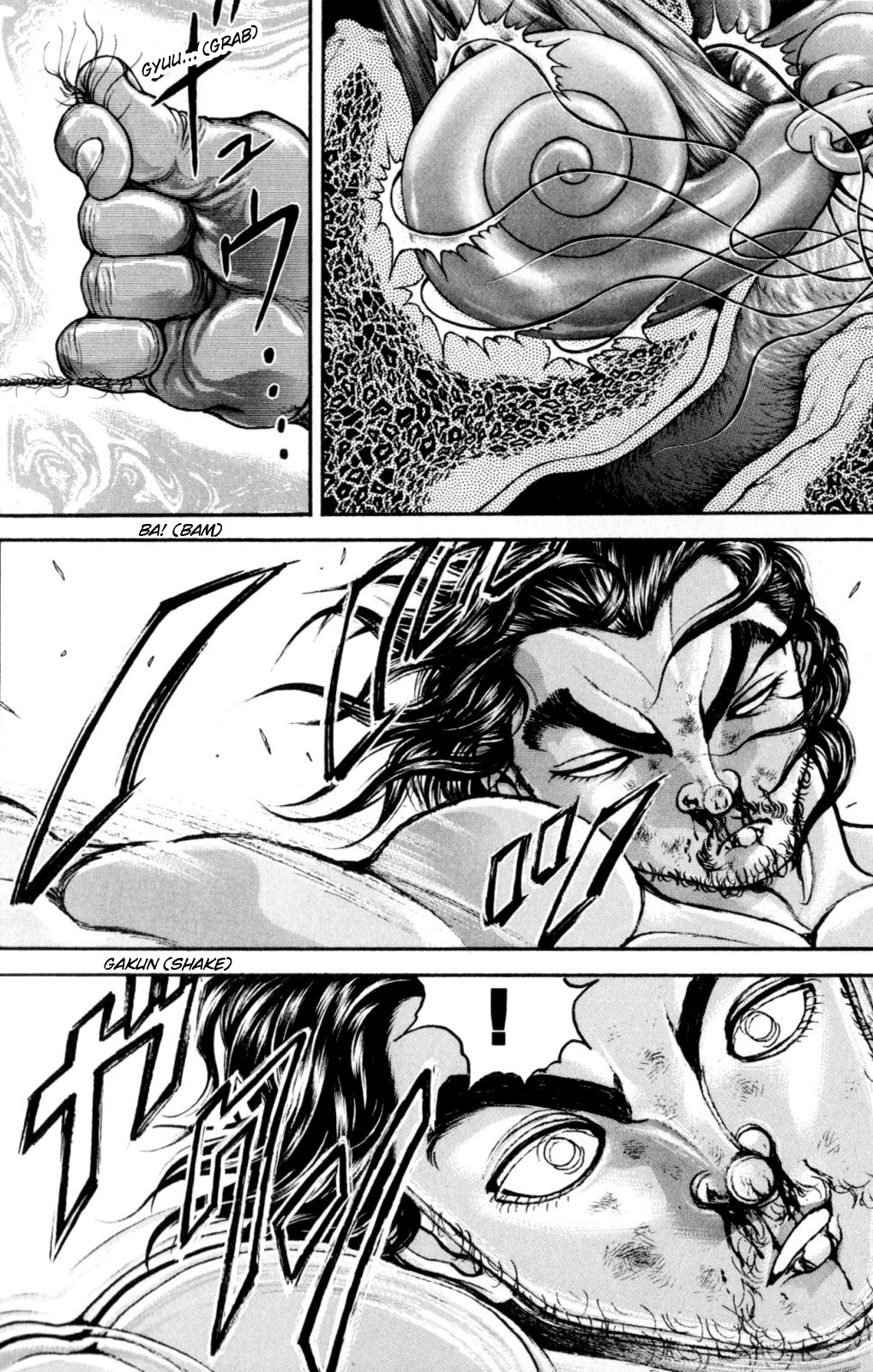 Hanma Baki Chapter 7.47 page 19 - Vol.7 Chapter 47: Destroyed