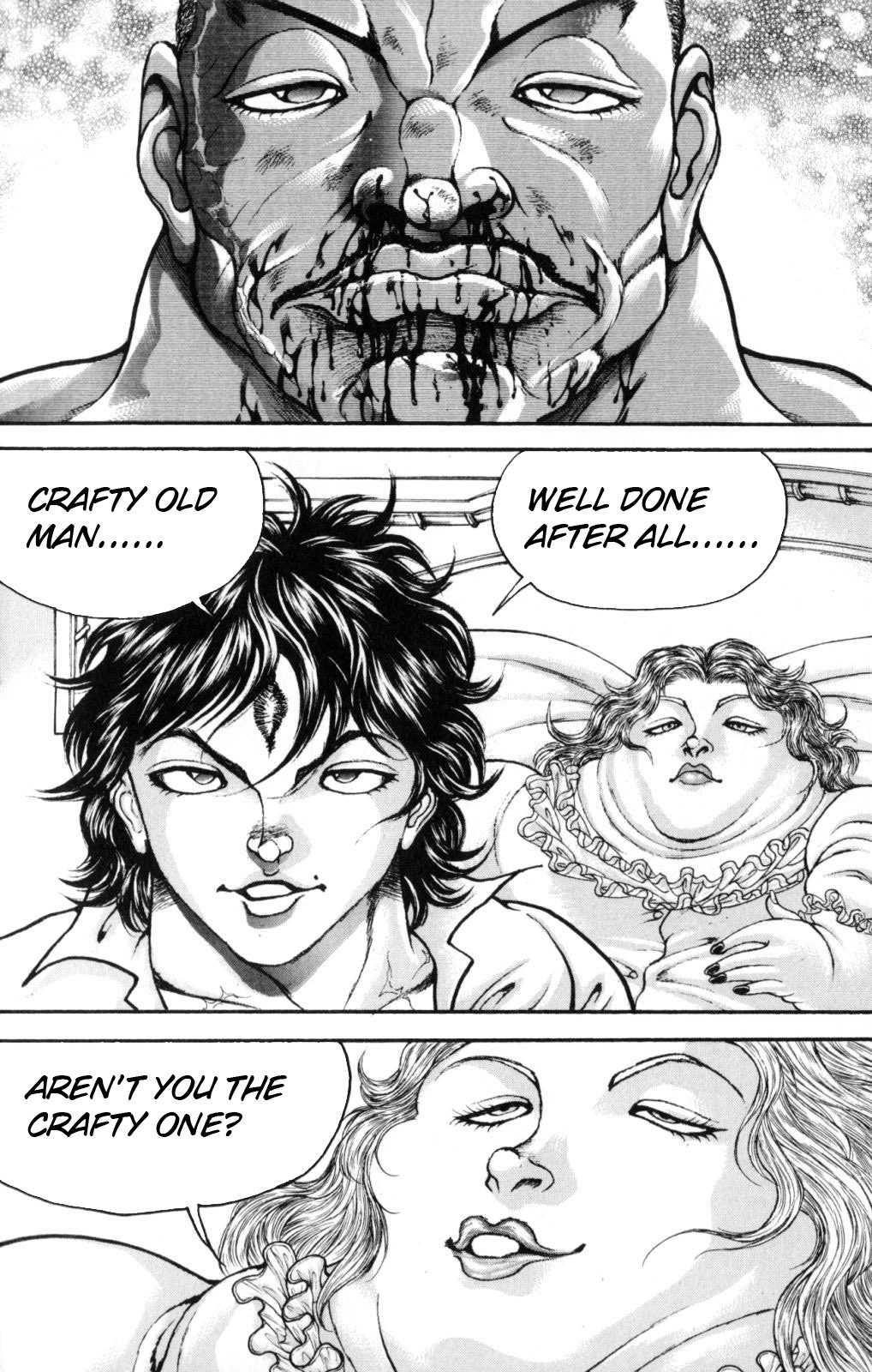 Hanma Baki Chapter 7.47 page 25 - Vol.7 Chapter 47: Destroyed