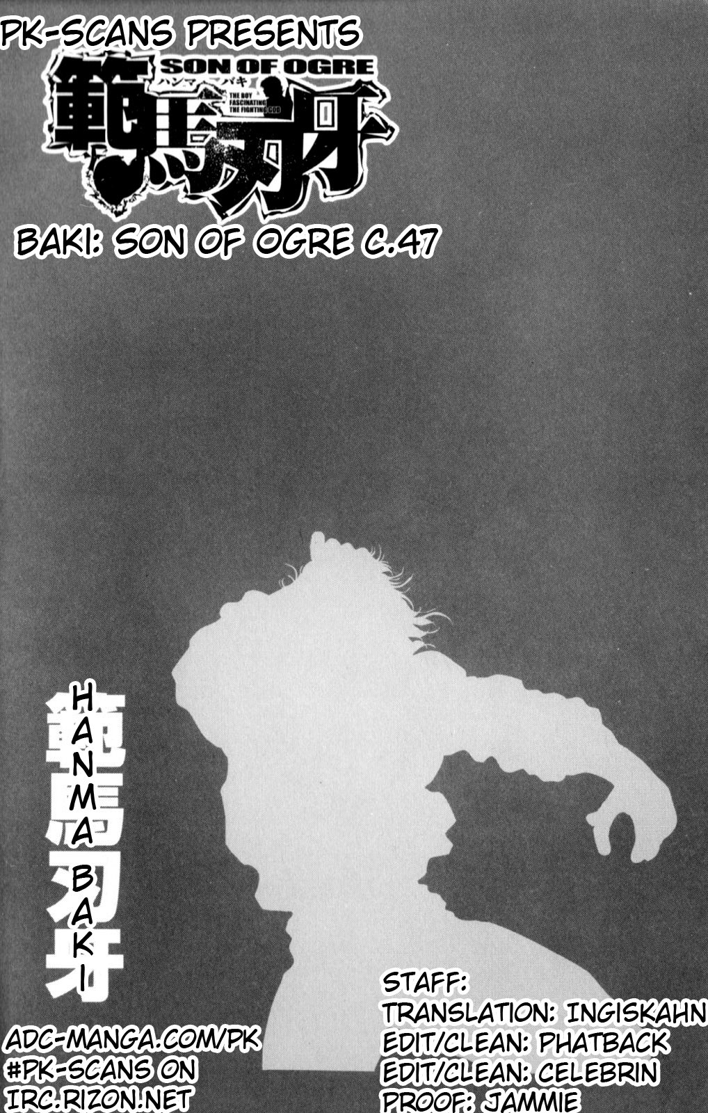 Hanma Baki Chapter 7.47 page 8 - Vol.7 Chapter 47: Destroyed