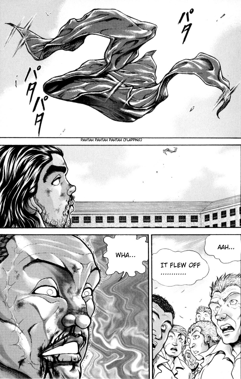 Hanma Baki Chapter 7.47 page 9 - Vol.7 Chapter 47: Destroyed