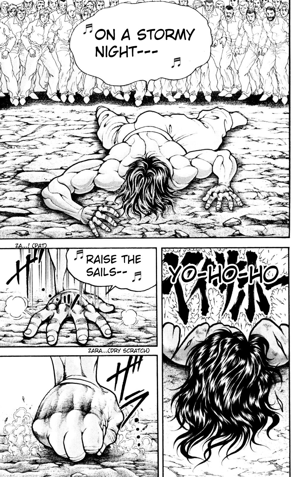 Hanma Baki Chapter 7.48 page 10 - Vol.7 Chapter 48: Gale