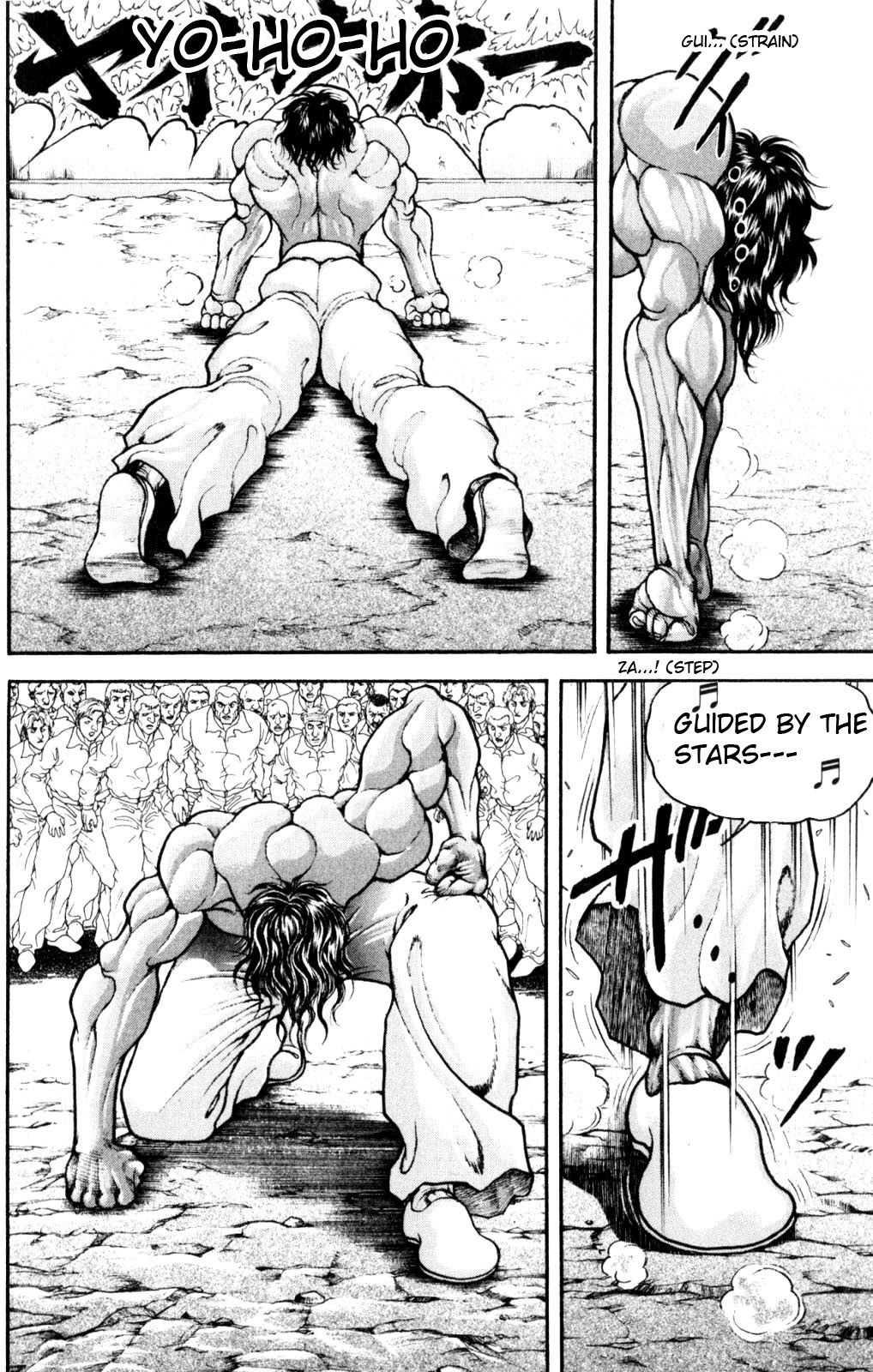Hanma Baki Chapter 7.48 page 11 - Vol.7 Chapter 48: Gale