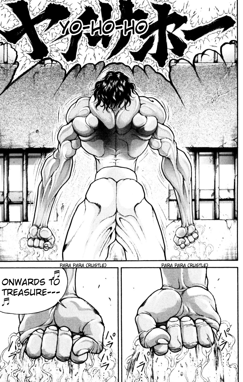 Hanma Baki Chapter 7.48 page 12 - Vol.7 Chapter 48: Gale
