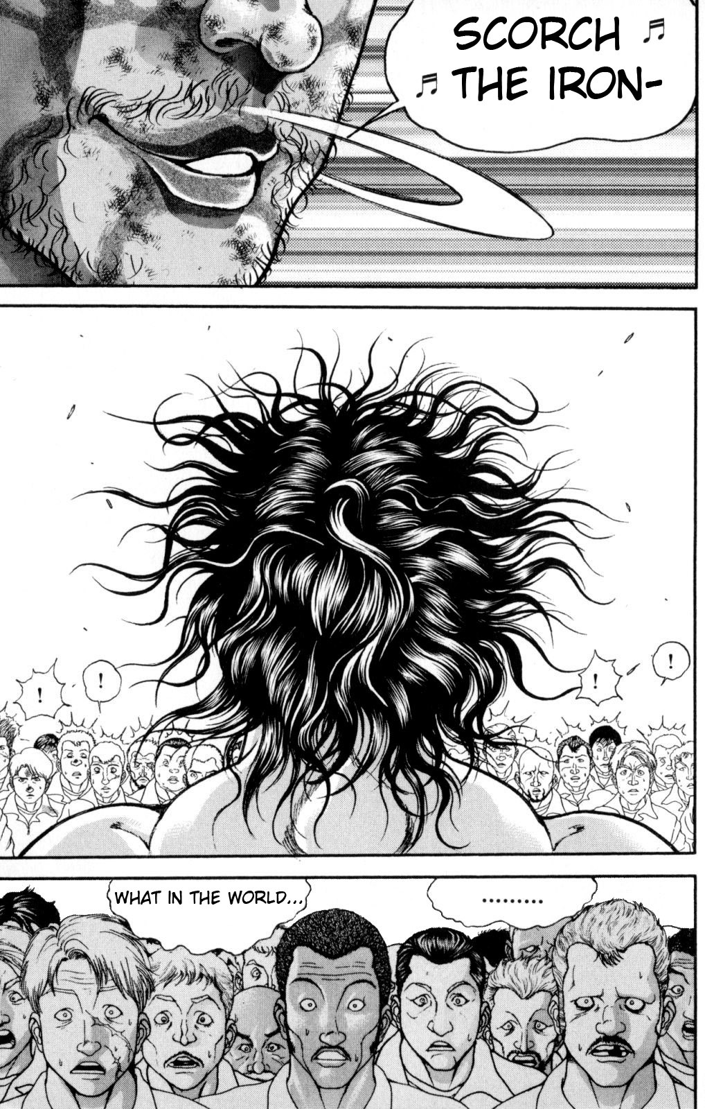 Hanma Baki Chapter 7.48 page 14 - Vol.7 Chapter 48: Gale