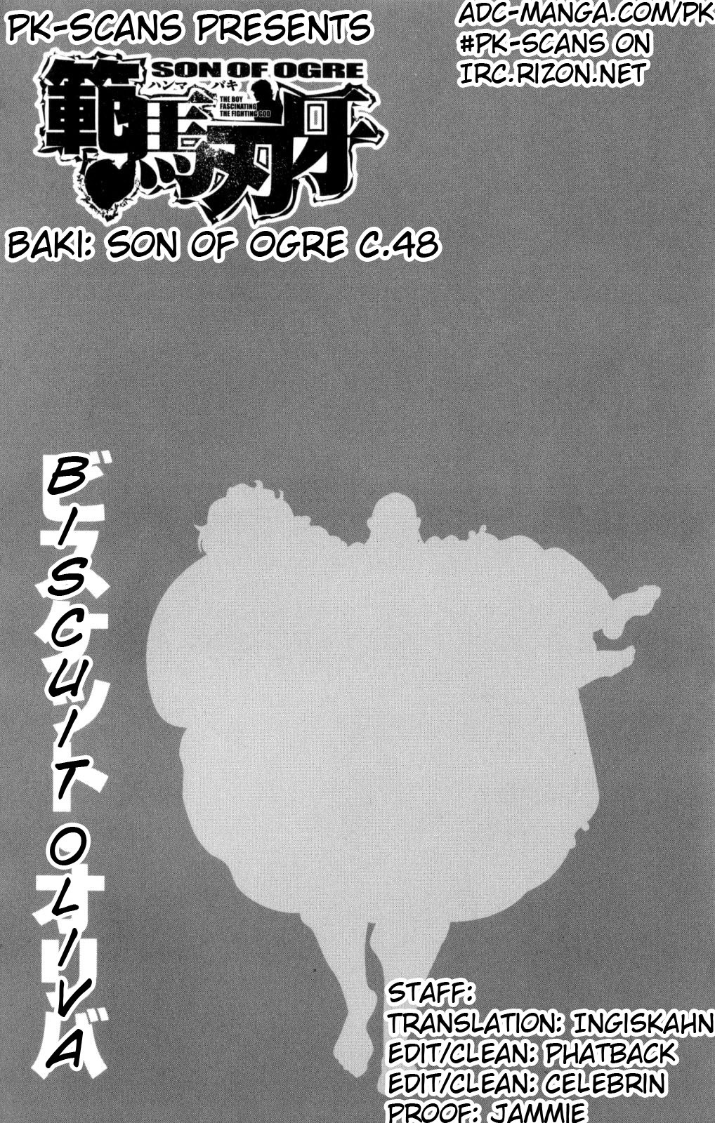 Hanma Baki Chapter 7.48 page 2 - Vol.7 Chapter 48: Gale