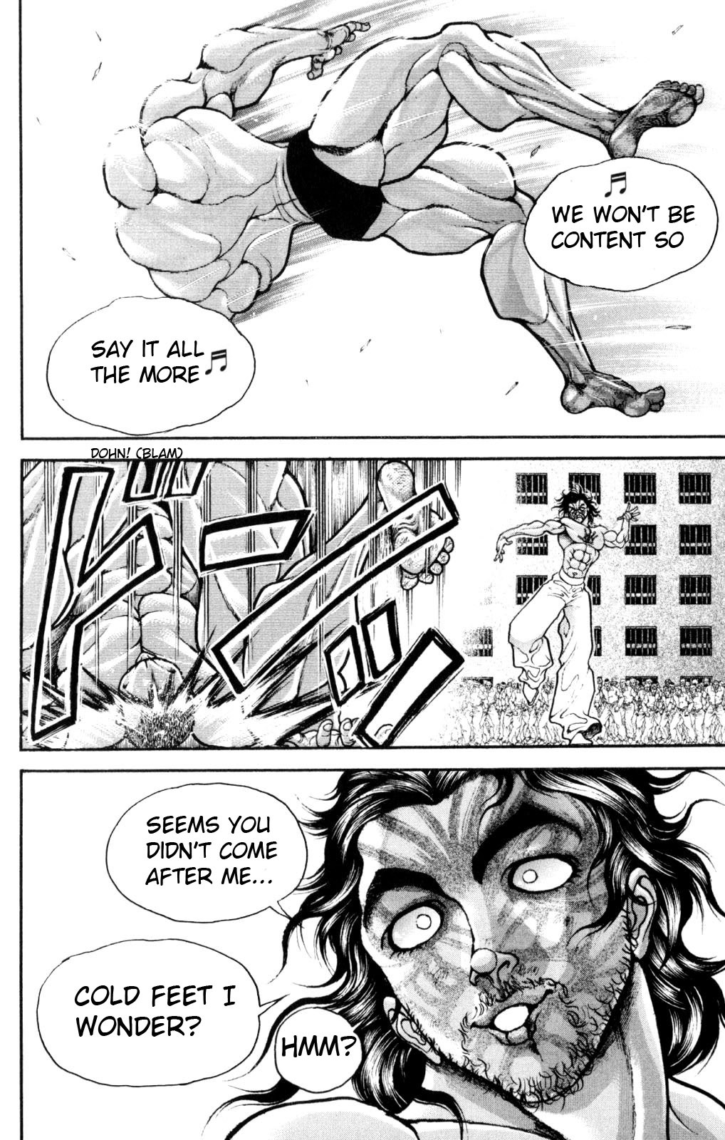 Hanma Baki Chapter 7.48 page 20 - Vol.7 Chapter 48: Gale