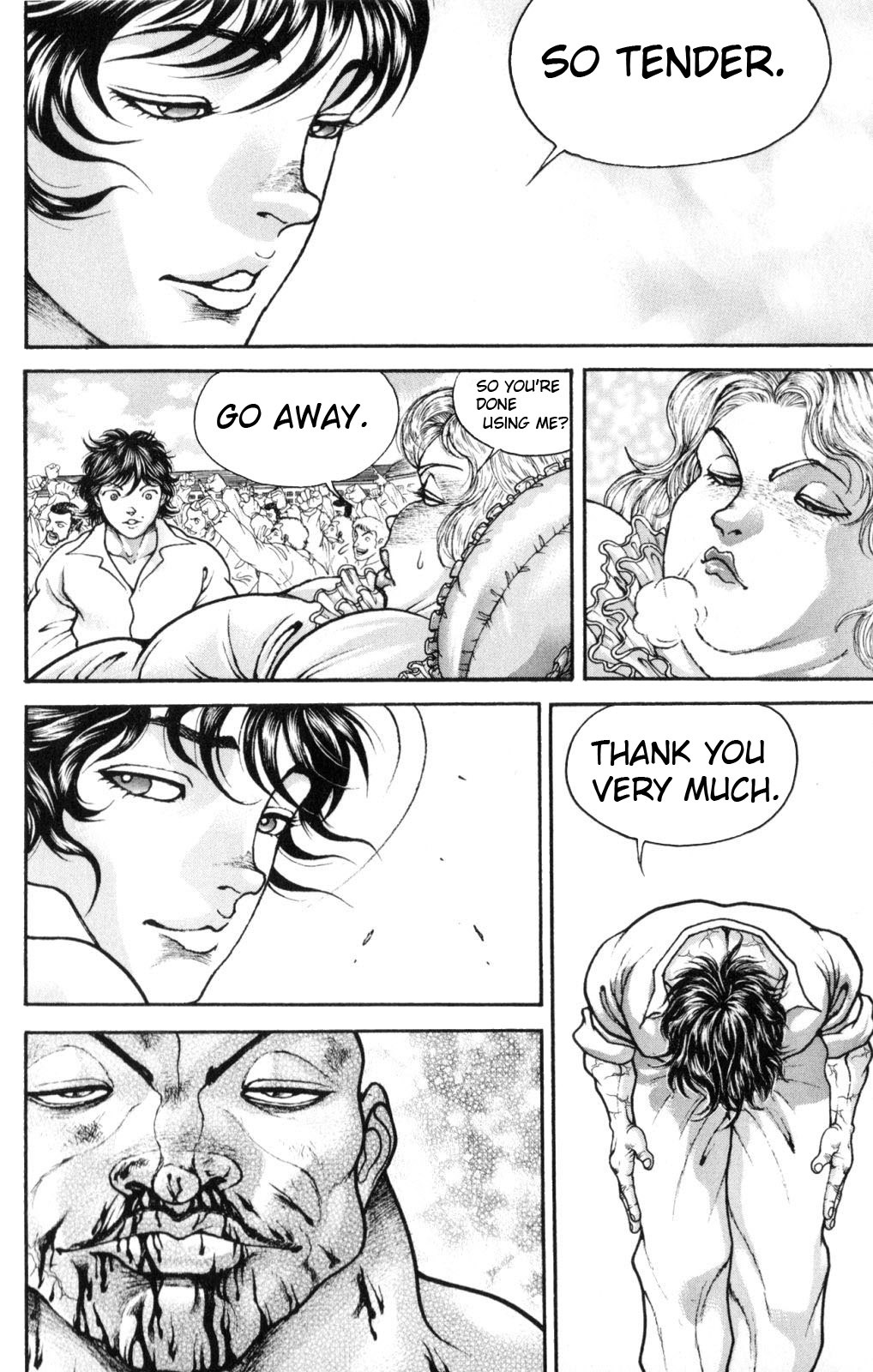 Hanma Baki Chapter 7.48 page 4 - Vol.7 Chapter 48: Gale