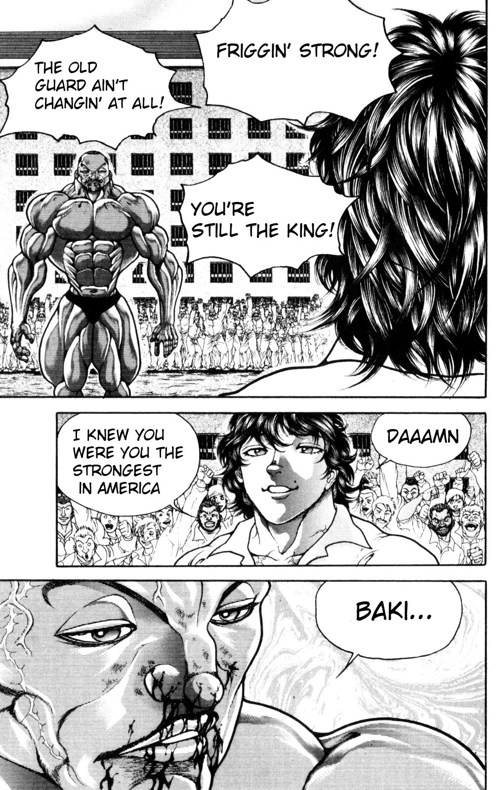 Hanma Baki Chapter 7.48 page 5 - Vol.7 Chapter 48: Gale