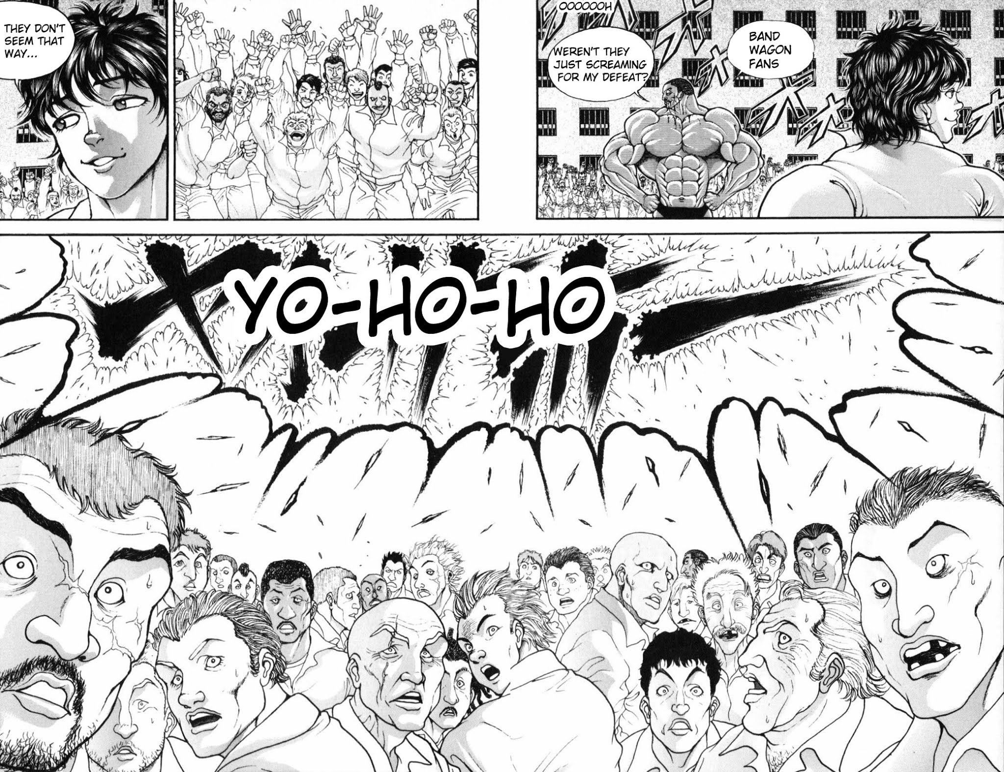 Hanma Baki Chapter 7.48 page 8 - Vol.7 Chapter 48: Gale