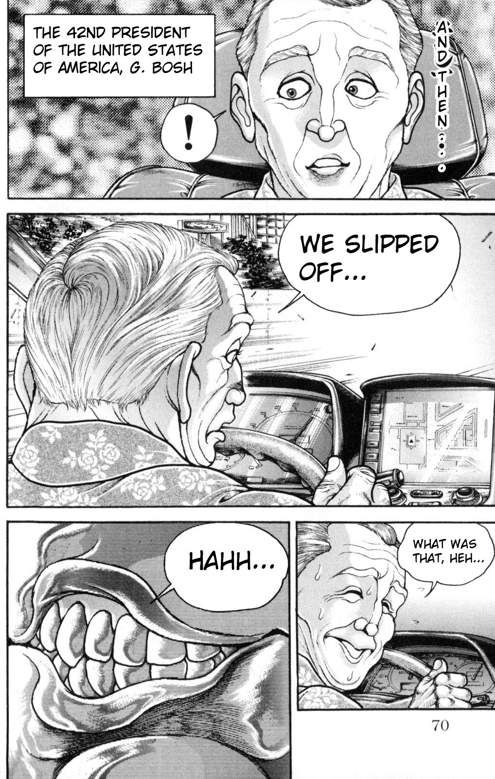 Hanma Baki Chapter 7.49 page 17 - Vol.7 Chapter 49: Iron